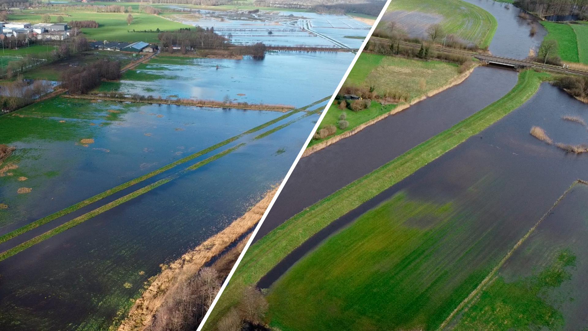 Dronebeelden Tonen Hoogwater In Delen Van Brabant